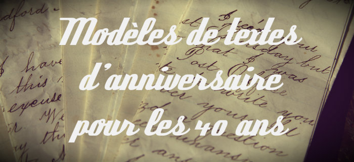 poeme 40 ans homme