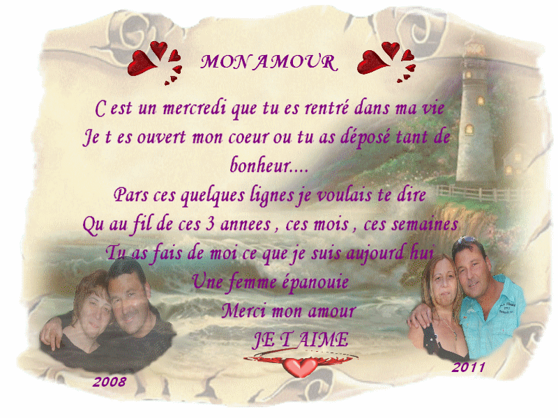 poeme 5 ans ensemble