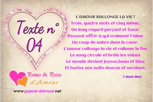 poeme 6 ans d'amour