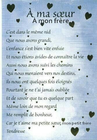 poeme 60 ans soeur