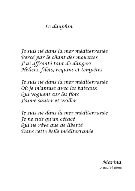 poeme ecologie