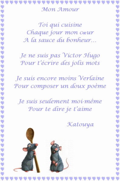 poeme emouvant d'amour