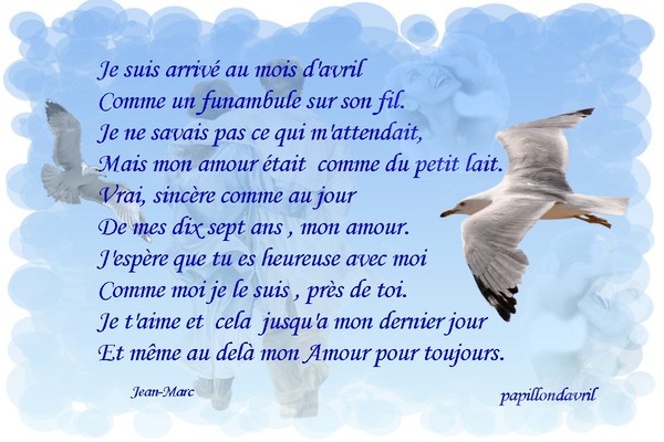 poeme emouvant d'amour