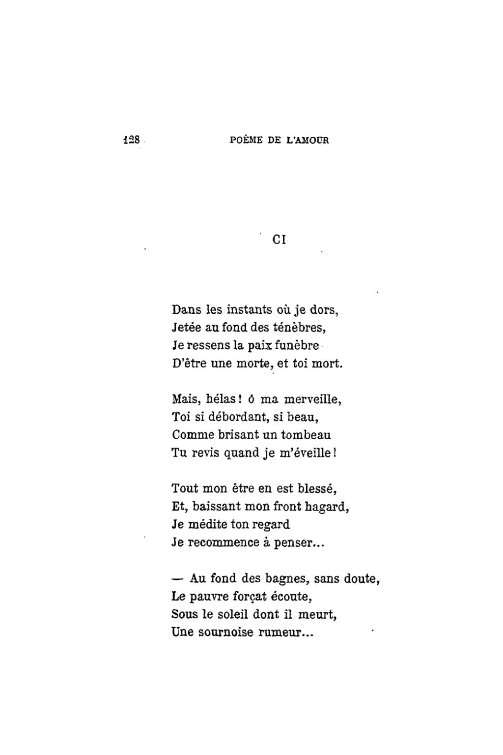 poeme funebre