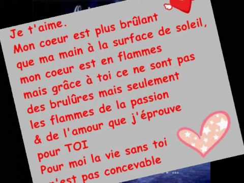 poeme m'aime tu vraiment