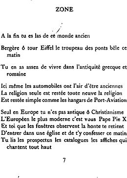 poeme moderne