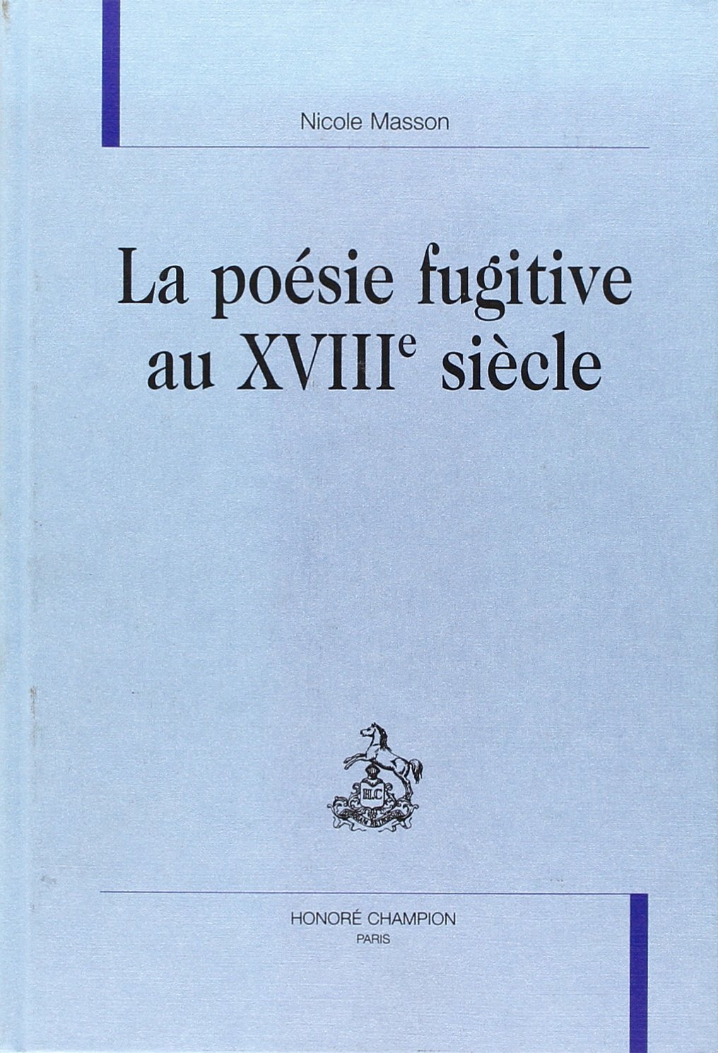 poeme xviii siecle