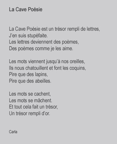 poesie 5 lettres