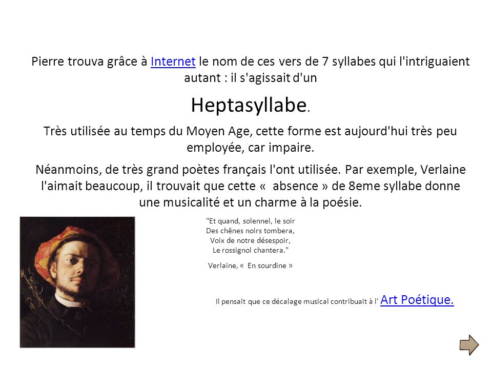poesie 7 syllabes