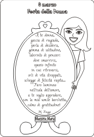 poesie 8 marzo per bambini