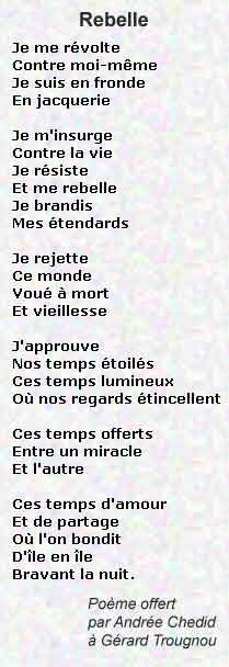 poesie avec etre et avoir