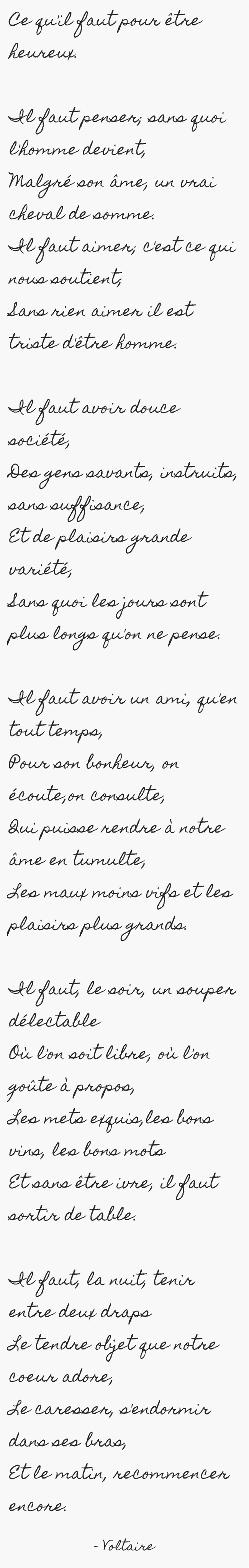 poesie etre heureux