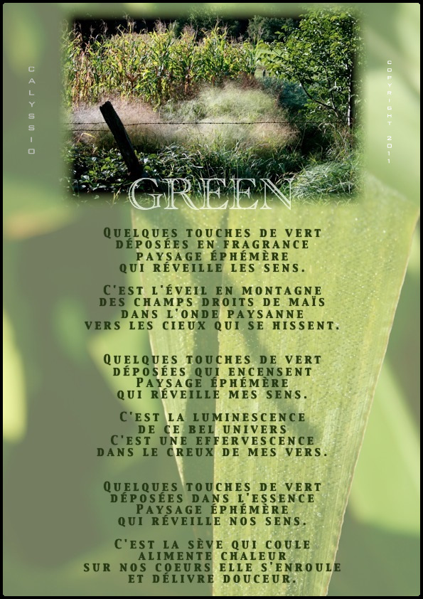 poesie green