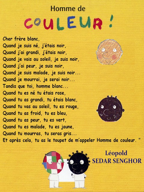 poesie homme de couleur