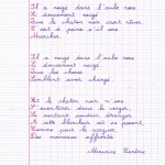 poesie il a neige