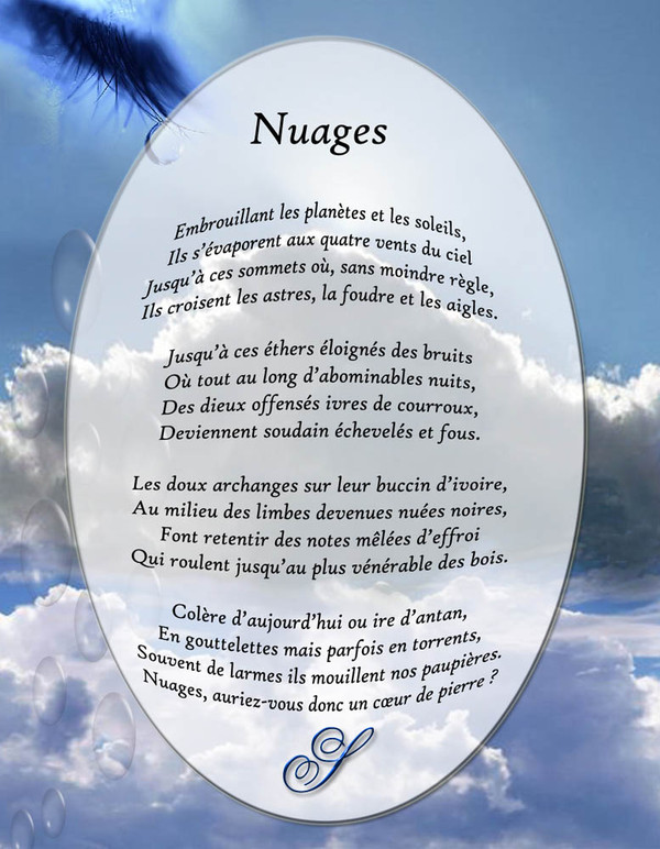 poesie nuage