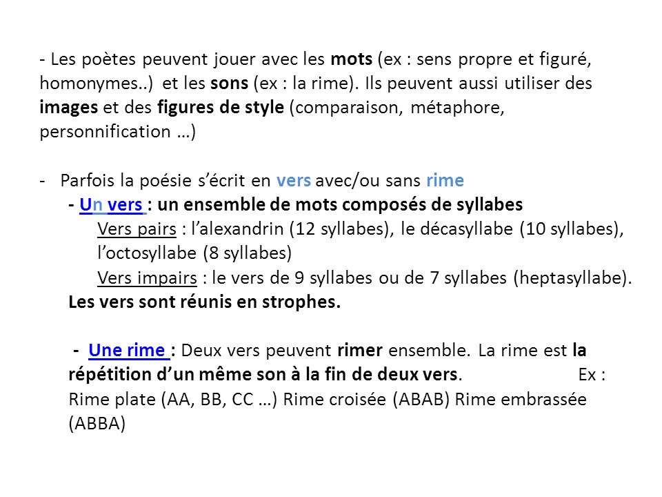Poesie Vers 9 Syllabes Poesie Vers 9 Syllabes
