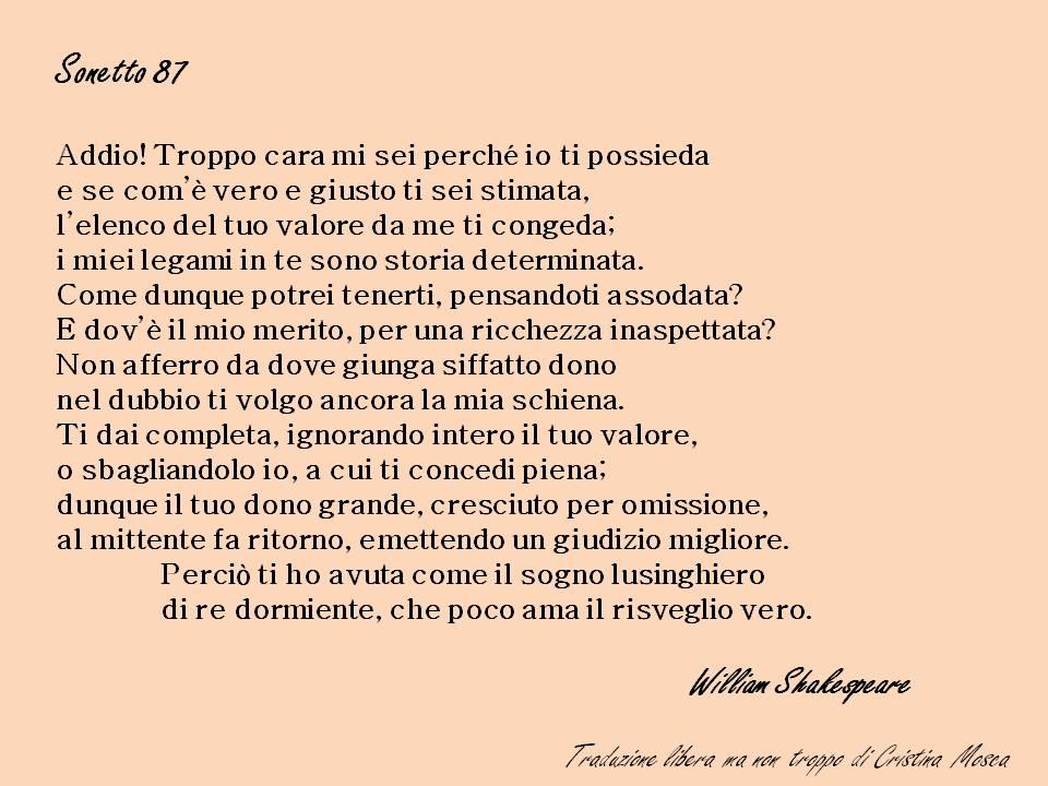 poesie w shakespeare